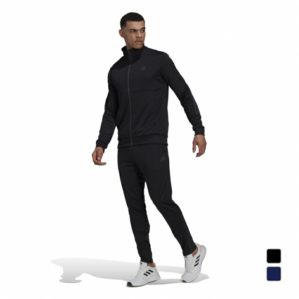 最大10％OFFクーポン 【2/15〜2/16】 アディダス メンズ ジャージ上下セット MSLIMトラックスーツ KC613 HK4467 HI5401 スポーツウェア adidasのサムネイル