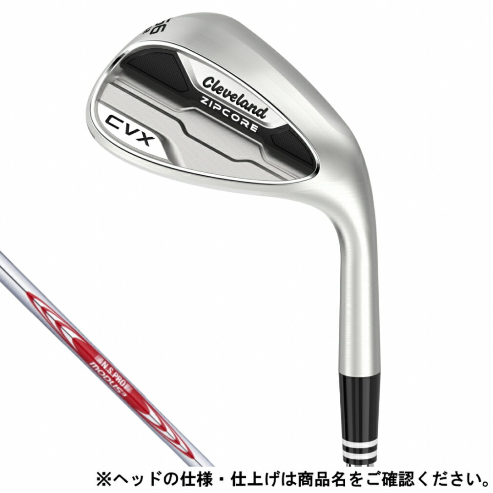 最大10％OFFクーポン  クリーブランド CG CVX ZIPCORE ジップコア ゴルフ ウェッジ N.S.PRO MODUS3 TOUR115 S 48゜/9゜ 2022年 メンズ Cleveland