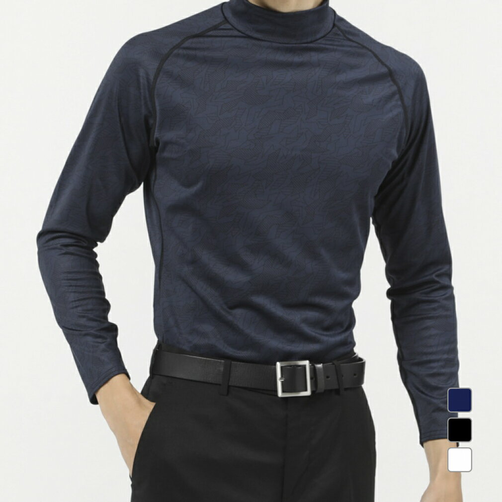 11/20限定★抽選で最大100％Pバック ティゴラ ゴルフウェア 長袖コンプレッションインナー 秋 冬 裏起毛ハイネックコンプレッション (TR-1U1502H) メンズ TIGORAのサムネイル