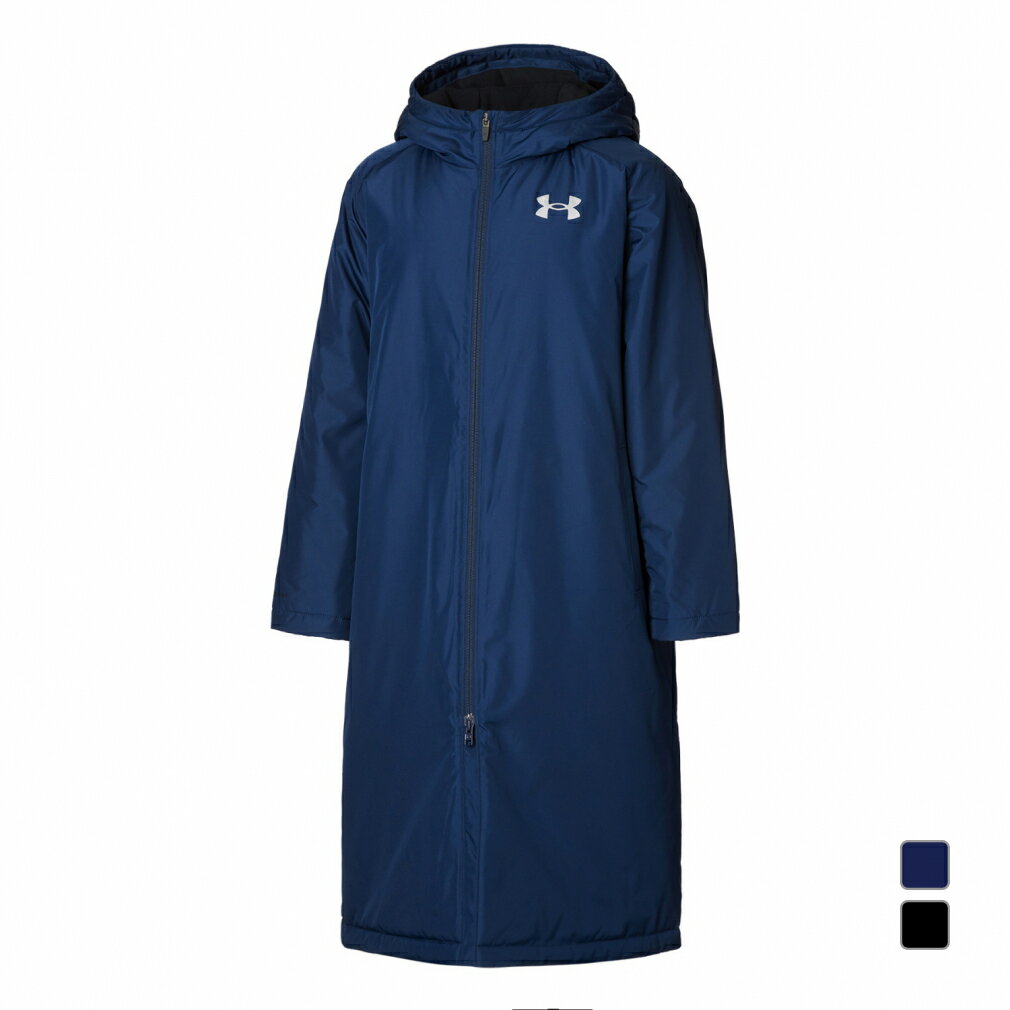 アンダーアーマー ジュニア キッズ 子供 ベンチコート UA INSULATED LONG COAT 1376158 アウター スポーツウェア UNDER ARMOUR