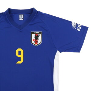 【11/22-27】買えば買うほど★最大10%OFFクーポン ジェイエフエー メンズ サッカー/フットサル ライセンスシャツ KIRIN×サッカー日本代表 プレーヤーズTシャツ古橋 亨梧 O5-094 JFA通販セール サッカー 用品 セール