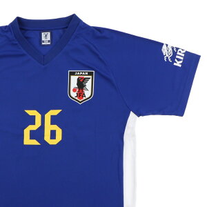 ジェイエフエー メンズ サッカー/フットサル ライセンスシャツ KIRIN×サッカー日本代表 プレーヤーズTシャツ上田 綺世 O5-130 JFA通販 サッカー 用品 セール