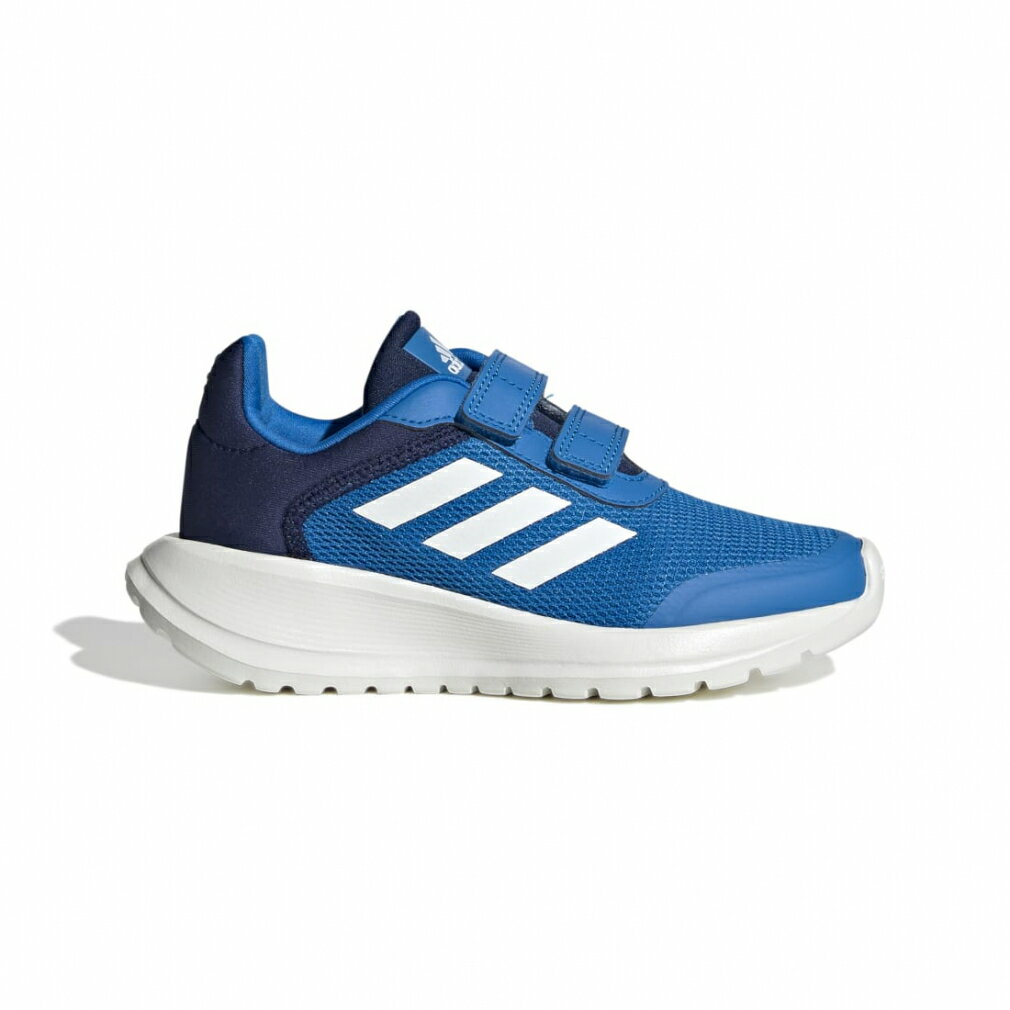 アディダス テンソーラン TENSAUR RUN GW0393 ジュニア キッズ 子供 ベルクロ スニーカー ： ブルー×ホワイト adidas