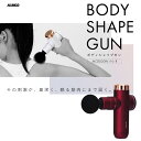 アルインコ BODY SHAPE GUN R ボディシェイプガン レッド MCB020R マッサージガン マッサージ機 フィットネス小物 ALINCO