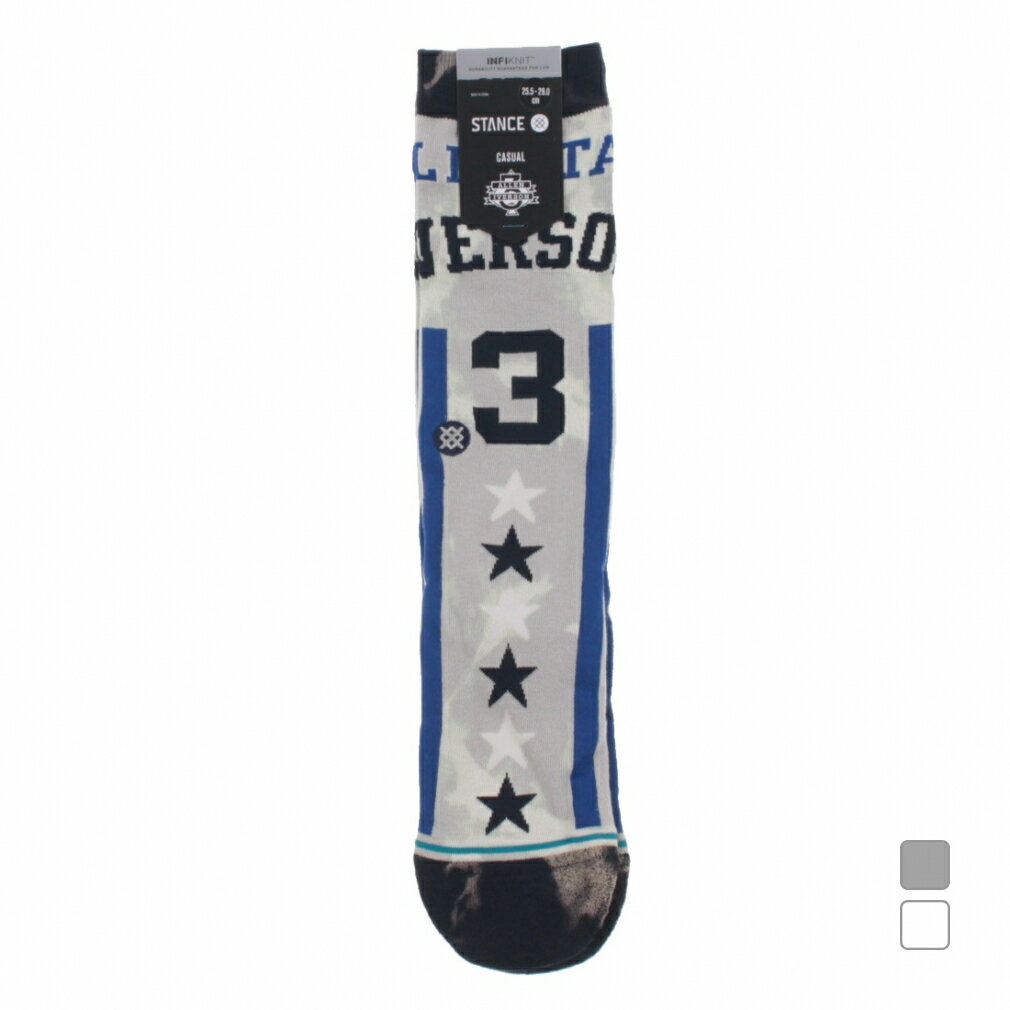 最大10%OFFクーポン 【5/23〜5/27】 スタンス メンズ レディス バスケットボール ソックス DALLAS STANCE 2303_ms