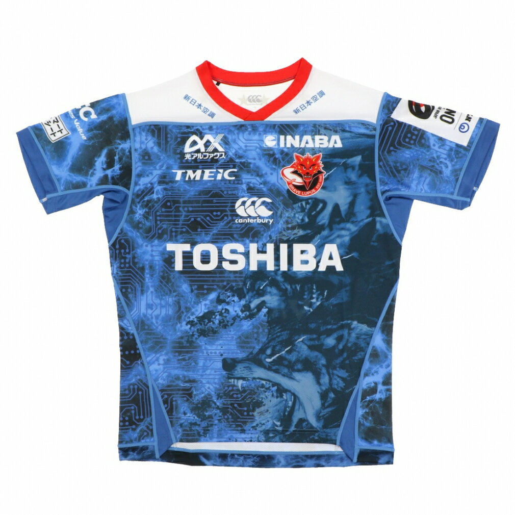 10OFFݥ 5/18 0:0023:59 󥿥٥꡼ ˥(åҶ) 饰ӡ 㡼 TOSHIBA REPLICA ALTERNATE JERSEY RG32731 : ֥롼 CANTERBURY