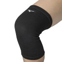 ミズノ メンズ レディス バレーボール サポーター 膝サポーター パッド無 レギュラー V2MYA01209 : ブラック MIZUNO