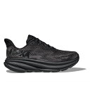 ホカオネオネ CLIFTON 9 クリフトン 9 1127896 BBLC レディス 陸上/ランニング ランニングシューズ B : ブラック×ブラック HOKA ONE ONE