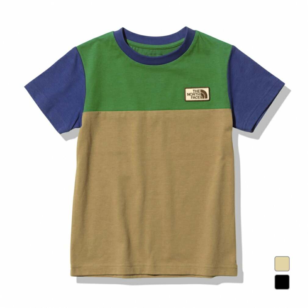 2023春夏 ザ ノース フェイス ジュニア キッズ 子供 アウトドア 半袖Tシャツ ショートスリーブTNFグランドティー NTJ32338 THE NORTH FACE ノースフェイス