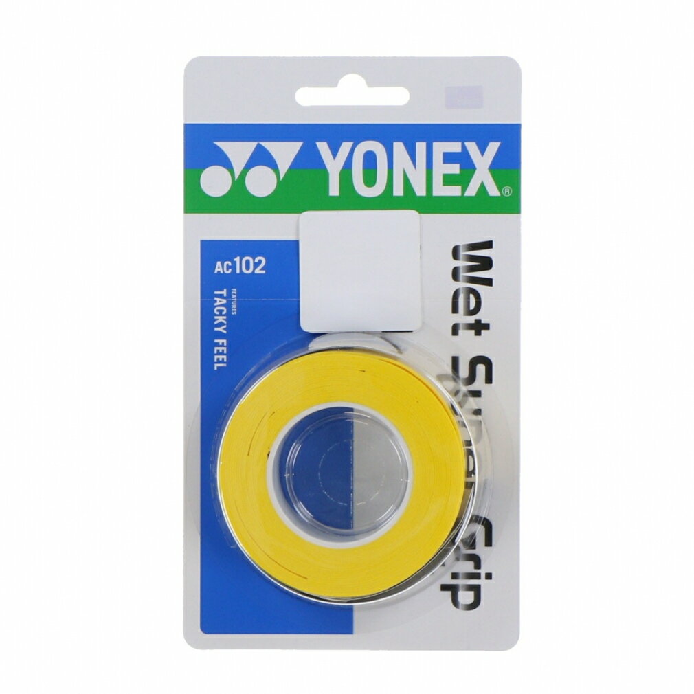 グリップテープ ヨネックス ウェットスーパーグリップ AC102 テニス グリップテープ YONEX