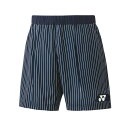 ヨネックス メンズ テニス ベリークール UVカット ニットハーフパンツ 15137 : ネイビー YONEX 26_23SSwear