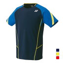 ヨネックス メンズ レディス テニス 半袖Tシャツ ゲームシャツ 10548 YONEX 26_23SSwear