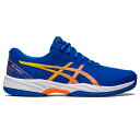 アシックス GEL-GAME 9 ゲルゲーム 9 1041A396 メンズ テニス オールコート用シューズ 2E : ブルー×オレンジ asics