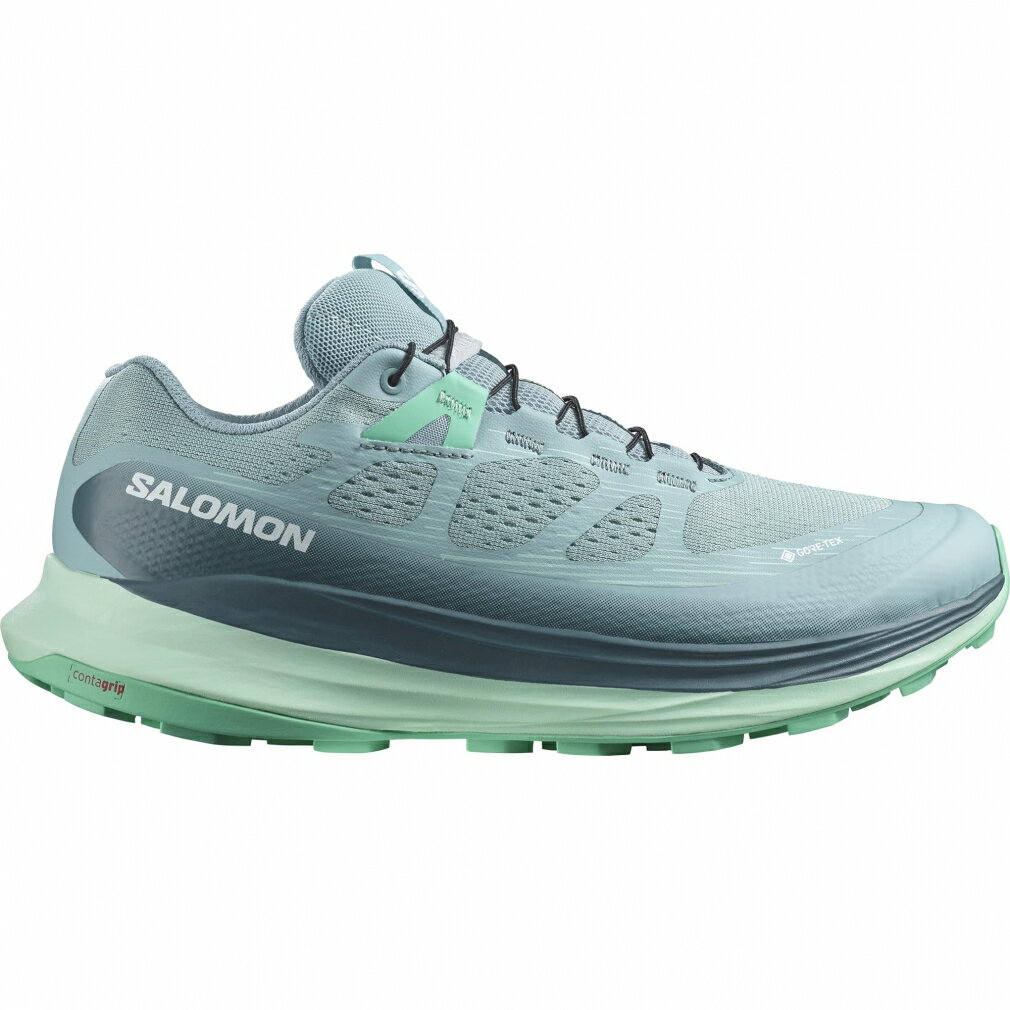 サロモン ウルトラ グライド 2 ゴアテックス W L47216800 レディース トレッキング シューズ : STONE BLUE/YUCCA/BISCAY GREEN SALOMON