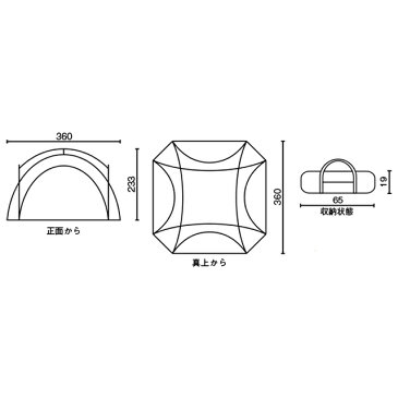 コールマン ドームシェルター/360 サイドウォール付 (2000031583) キャンプ タープテント Coleman 熱中症対策グッズ