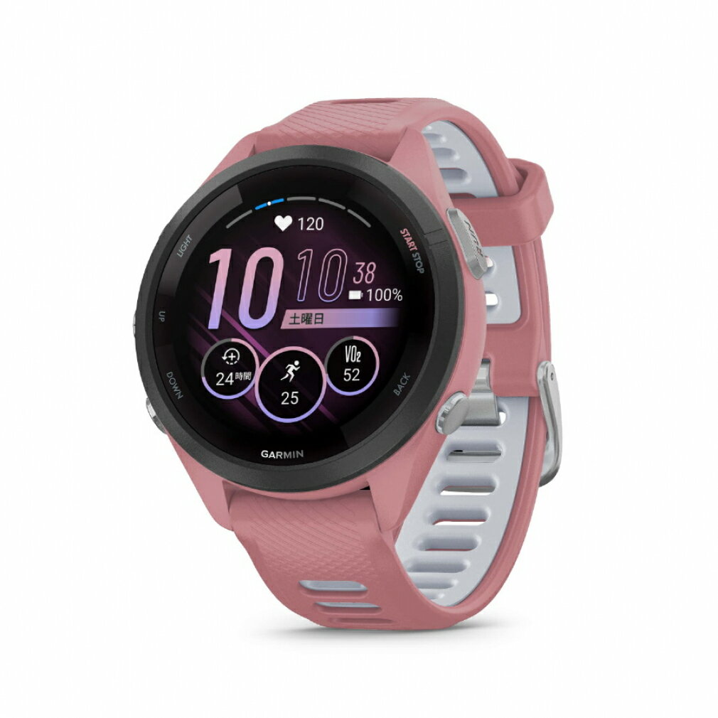 ガーミン Forerunner 265S Music Pink 010-0281045 フォーランナー ミュージック スマートウォッチ ランニングウォッチ 腕時計 GARMIN