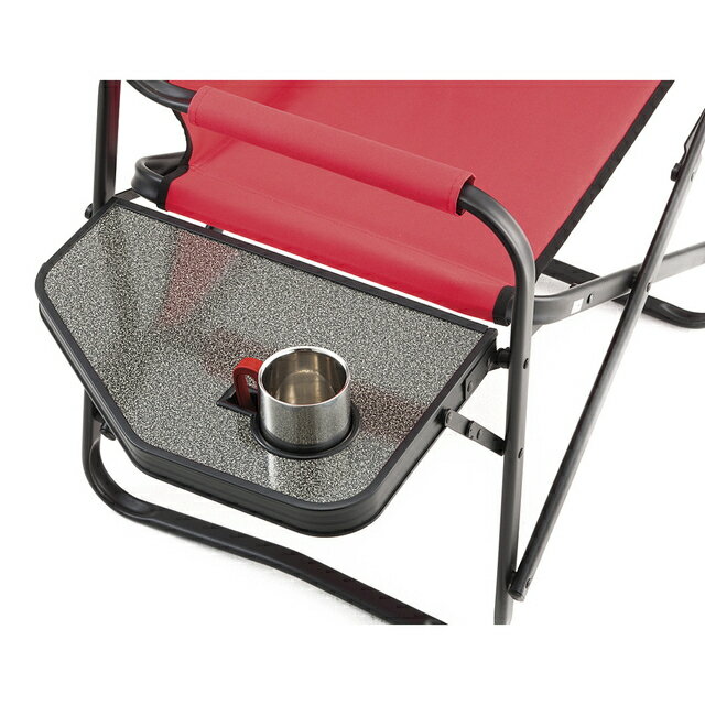 最大10%OFFクーポン【楽天 お買い物マラソン限定 】 コールマン サイドテーブルデッキチェアST(レッド) (2000017005) キャンプ チェア ディレクターチェア イス Coleman通販格安セール情報 楽天 通販