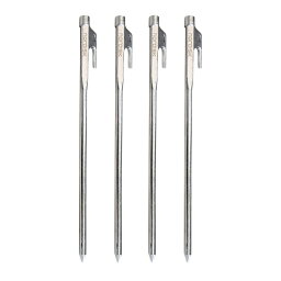 ノルディスク Stainless Steel Nail Set of 4 119040 キャンプ ペグ/ハンマー nordisk