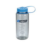 ナルゲン 広口0.5L Tritan Renew 91600 トレッキング ボトル 水筒 : グレー nalgene