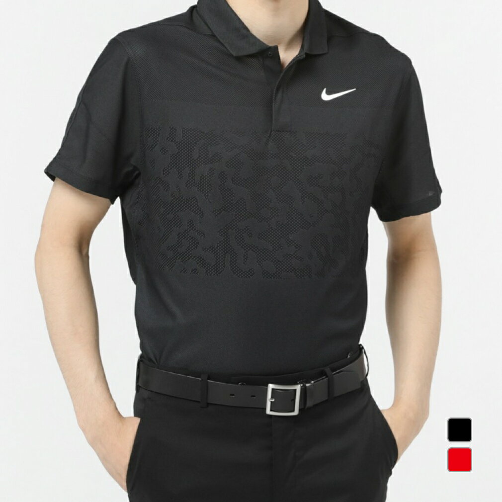 ナイキゴルフ ゴルフウェア 半袖シャツ ナイキ TW DF アドバンテージ カモ S/S ポロ メンズ NIKE GOLF