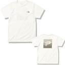 ザ・ノースフェイス メンズ 陸上/ランニング /S Square Mountain LogoTee スクエアマウンテンロゴティー NT32377 : ホワイト THE NORTH FACE