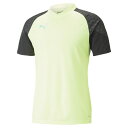 プーマ メンズ サッカー/フットサル 半袖シャツ INDIVIDUALCUP トレーニング SSシャツ 658662 : ブラック×フラッシュグリーン PUMA