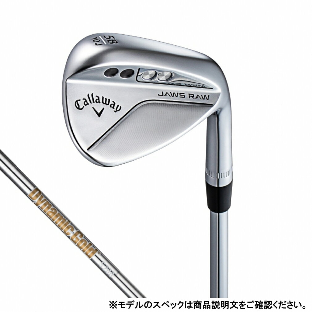 最大10％OFFクーポン 【11/30〜12/1】 【訳あり・新品】 キャロウェイ ジョーズ ロウ JAWS RAW CRM FT ゴルフ ウェッジ Dynamic Gold S200 S 56゜/10゜ 2023年モデル メンズ Callaway
