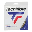 テクニファイバー X-ONE BIPHASE 1.24mm エックス・ワン バイフェイズ 1.24 124 01GXO124XN 硬式テニス ストリング Tecnifibre