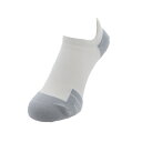 アンダーアーマー メンズ レディス 陸上/ランニング ソックス UA AD ISOCHILL NOSHOWTAB (1P) アイソチル 1376078 : ホワイト UNDER ARMOUR