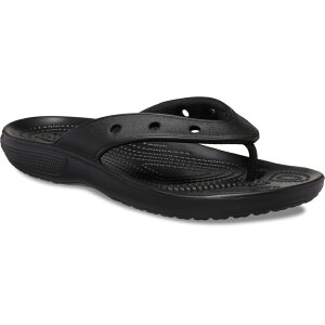 クロックス クラシック クロックス フリップ 207713-001 マリン ビーチサンダル : ブラック crocs