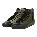 コンバース ゴルフシューズ AS GF BRIEFING Z HI KHAKI/BLACK/BEIGE (33500270) メンズ ゴルフ シューレース式スパイクレス 2E Converse