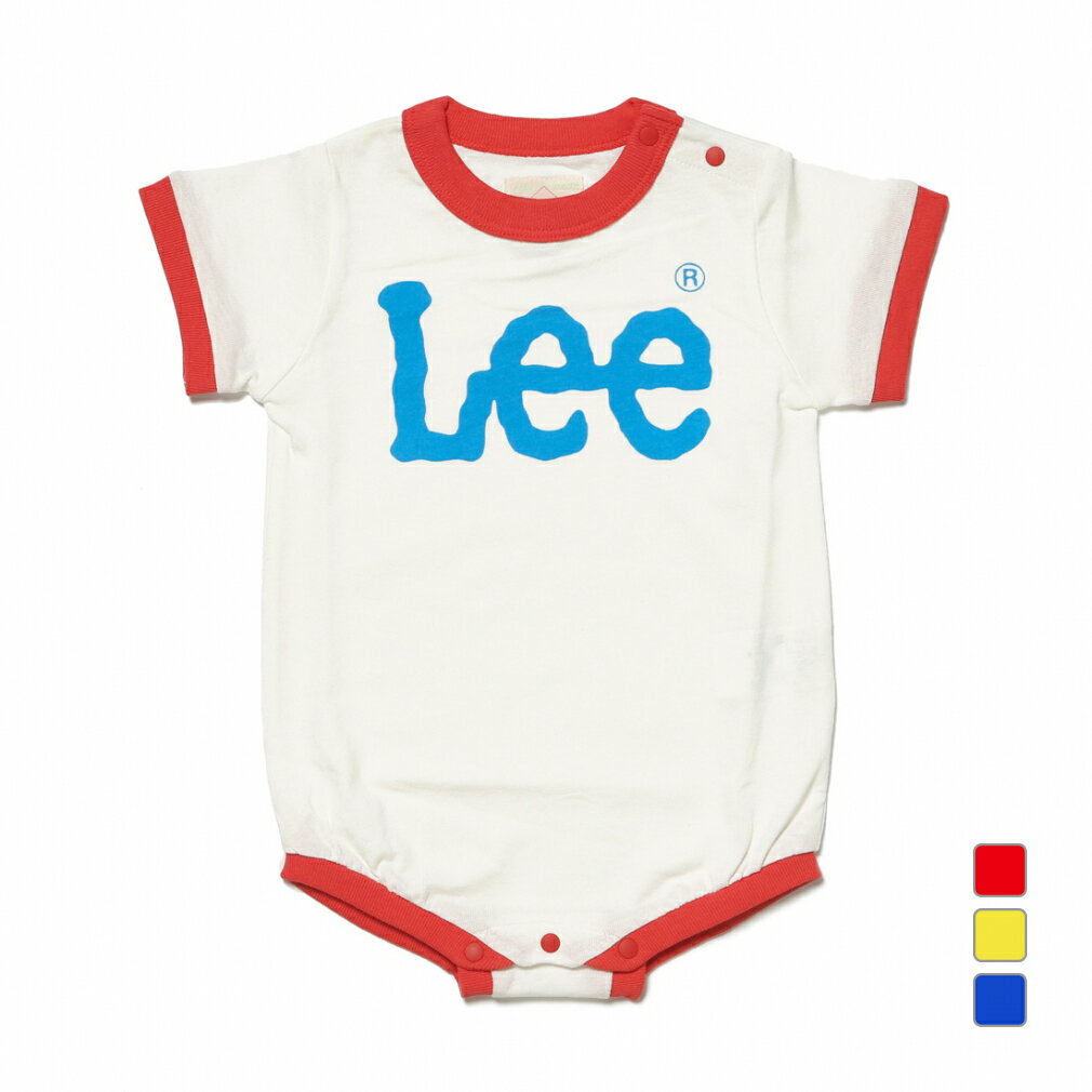 リー ジュニア キッズ 子供 アウトドア ウェア ベビー Leeロゴリンガーロンパース LK0817 Lee