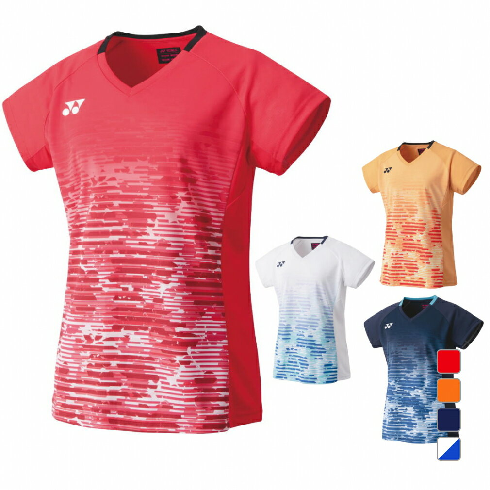 ヨネックス レディス テニス 半袖Tシャツ ゲームシャツ 20703 YONEX 26_23SSwear
