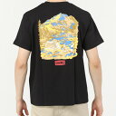 チャムス メンズ アウトドア 半袖Tシャツ ジョイアートTシャツ CH01-2189 K001 : ブラック CHUMS(4)