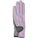 ダンロップ レディス テニス グローブ (両手セット) UVカット 消臭機能TGG0115W : ラベンダー DUNLOP