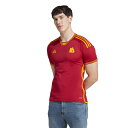 アディダス メンズ サッカー23-24 ASローマ HOMEレプリカユニフォーム ホームユニフォーム ライセンスシャツ IK7166 adidas