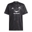 アディダス メンズ ラグビー 半袖シャツ ALL BLACKS オールブラックス ラグビー サポーターズ 半袖Tシャツ HZ9778 : ブラック adidas