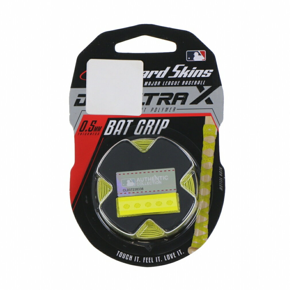 U[hXLY LS DSP ULTRA X BAT GRIP-NEON YELLOW-0.5 MM DSPUXB082 싅 obg 싅obg Obve[v LIZARD SKINS