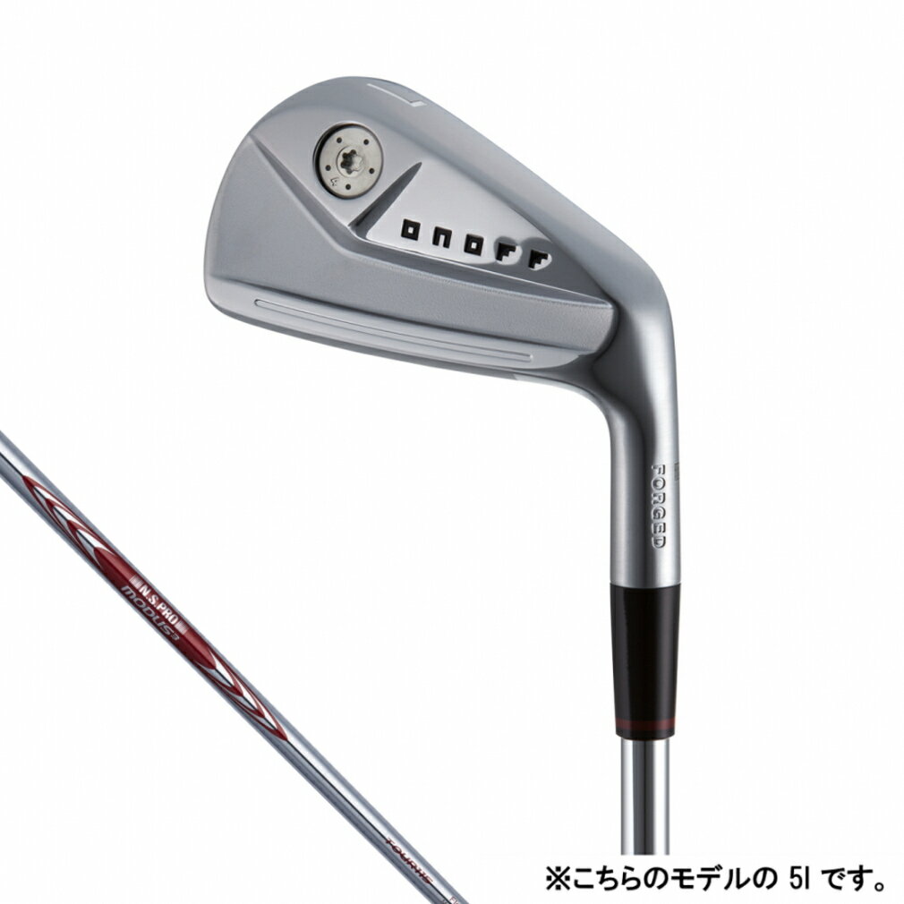 最大10％OFFクーポン 【5/18 0:00〜23:59】 オノフ フォージドアイアン クロ FORGED IRON KURO ゴルフ 単品アイアン N.S.PRO MODUS3 TOUR 115 S #5I 2023年 メンズ ONOFF