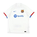 ナイキ メンズ サッカー/フットサル ライセンスシャツ 23-24 FCバルセロナ アウェイ FCB DF STAD JSY S/S トップ AWAY DX2686-101 NIKE