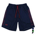 アンダーアーマー メンズ レディス バスケットボール ハーフパンツ UAベースライン プリント ショーツ 1381375 UNDER ARMOUR