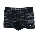 オークリー メンズ ショーツ O-FIT BOXER LOW 6.1 FOS901606 00G : グレー×ブラック OAKLEY