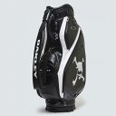 最大10％OFFクーポン 【お買い物マラソン限定】 オークリー SKULL GOLF BAG 17.0 FW (FOS901528) メンズ ゴルフ キャディバッグ : ブラック×ホワイト OAKLEY