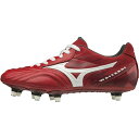 ミズノ WAITANGI PS ワイタンギ PS R1GA190001 メンズ ラグビー スパイクシューズ 4E ワイド レッド×ホワイト MIZUNO
