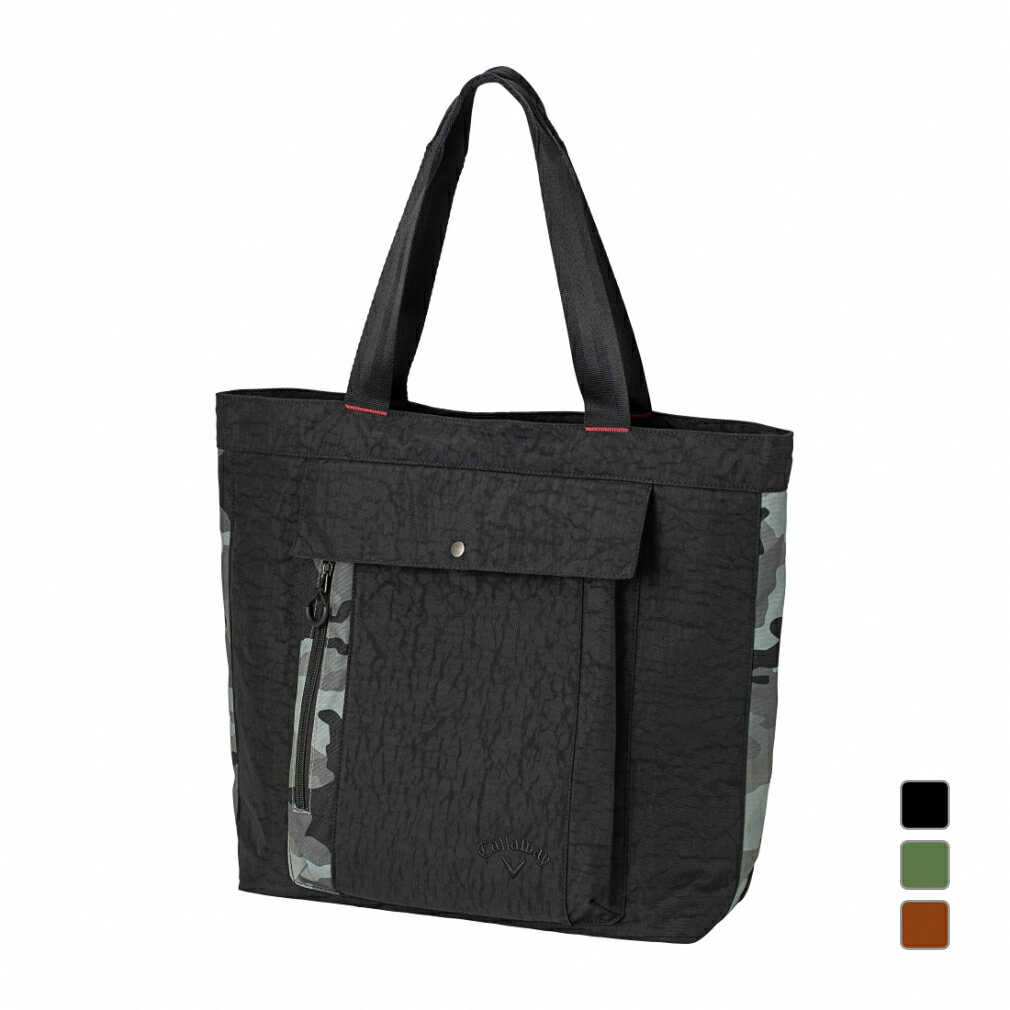 キャロウェイ 最大10％OFFクーポン 【5/20 0:00〜23:59】 キャロウェイ トートバッグ TR CG SPL-I TOTE BLK FW 23 JM (7193014263) メンズ ゴルフ ボストンバッグ Callaway