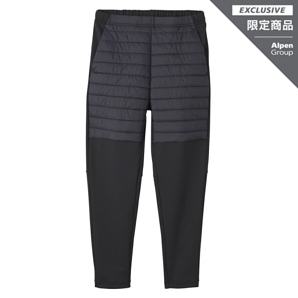 9/18限定★抽選で最大100％Pバック デサント メンズ スウェット ロングパンツ THE ONE Hybrid Padded Pants DX-C2648AP BK アルペン・スポーツデポ限定 ： ブラック DESCENTE