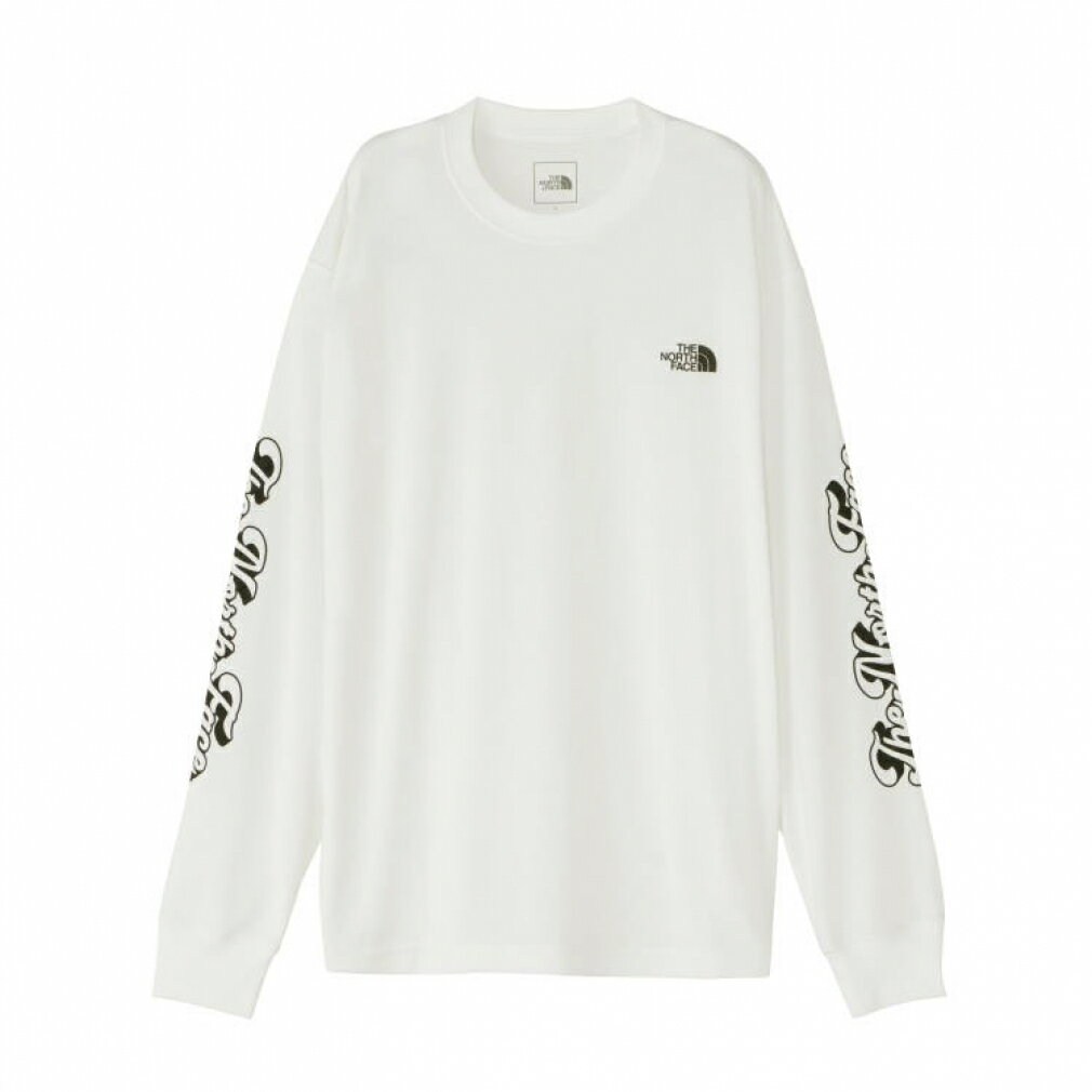 ザ・ノースフェイス メンズ 陸上/ランニング 長袖Tシャツ L S Free Run Crew ロングスリーブフリーランクルー NT62392 : ホワイト THE NORTH FACE