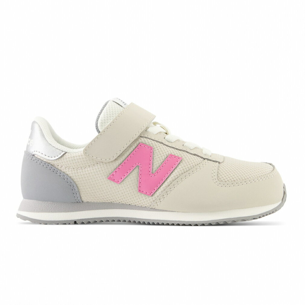 ニューバランス 420M YV420M JF W ジュニア キッズ 子供 スニーカー ： ベージュ×ピンク New Balance