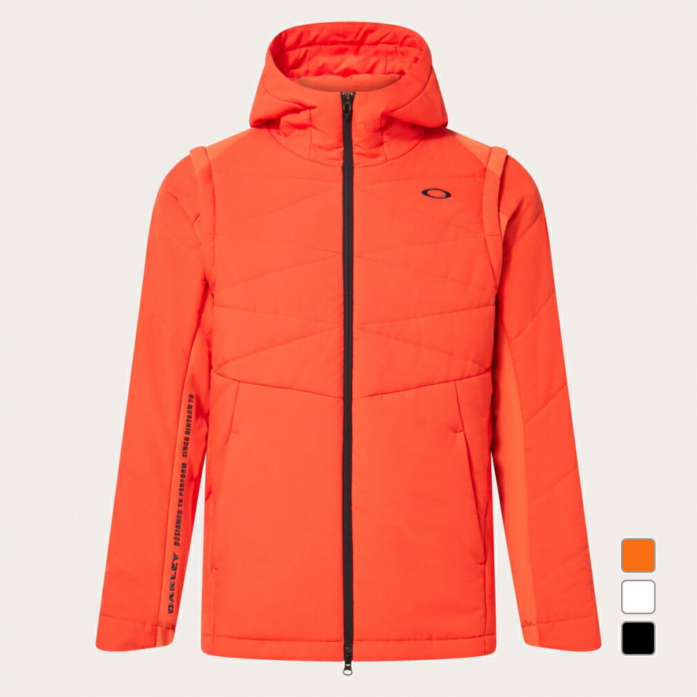 オークリー ゴルフウェア 中綿ジャケット 秋 冬 UNEVEN PUFF JACKET 5.0 (FOA405731) メンズ OAKLEY