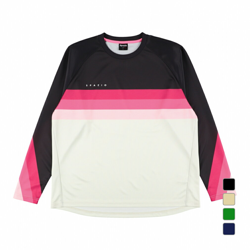 スパッツィオ メンズ サッカー/フットサル 長袖シャツ グラデーションロングプラシャツ 接触冷感 GE0966 SPAZIO